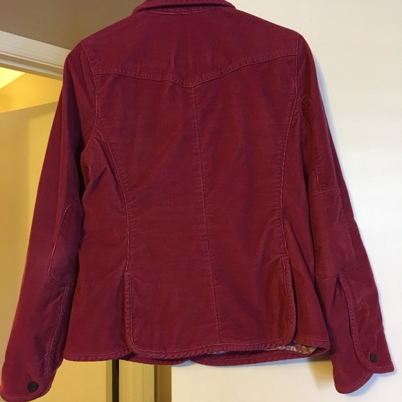 Gap pink corduroy button-up jacket size 8 - Picture 2 of 2